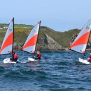 Solva Sailing Club was one of the clubs to benefit