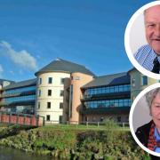 Councillor Huw Murphy of Newport & Dinas Ward and Cllr Anji Tinley of Garth Ward, Haverfordwest have been elected as the new leader and deputy leader of the Independent Group (IPG). Pictures: Pembrokeshire County Council.