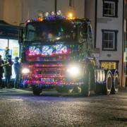 The Convoy of Lights in Ruthin in 2024