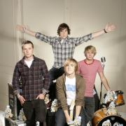 McFly with the Andrex puppies