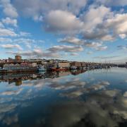 Waterfront reflections in Milford Haven taken by Camera Club member Jason Davies