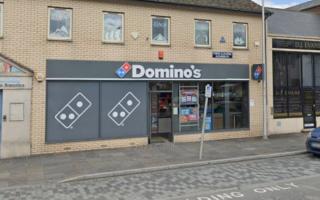A man from Tenby obstructed a police officer at Domino's Pizza in Aberystwyth.