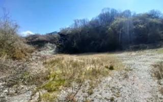 A scheme to extract waste from Gilfach Quarry, Llangolman, was approved by Pembrokeshire planners. Picture: Pembrokeshire County Council webcast.
