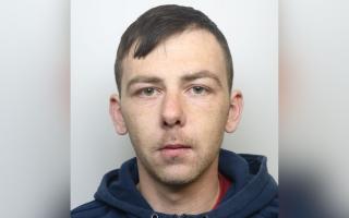 Alexander Gooding was jailed for 18 months for burglary.