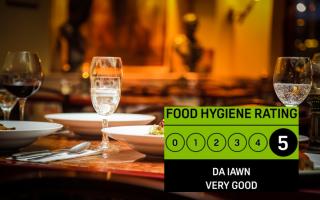 12 Pembrokeshire businesses have been awarded five-star food hygiene ratings.