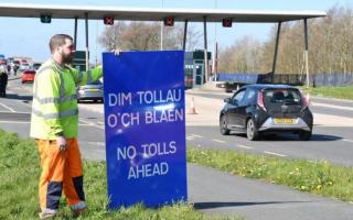 Tolls were abolished on the bridge on March 28. PIC: Martin Cavaney
