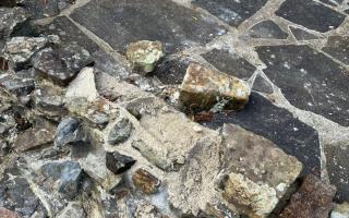Thousands of pounds worth of vandalism has been reported at a historic site