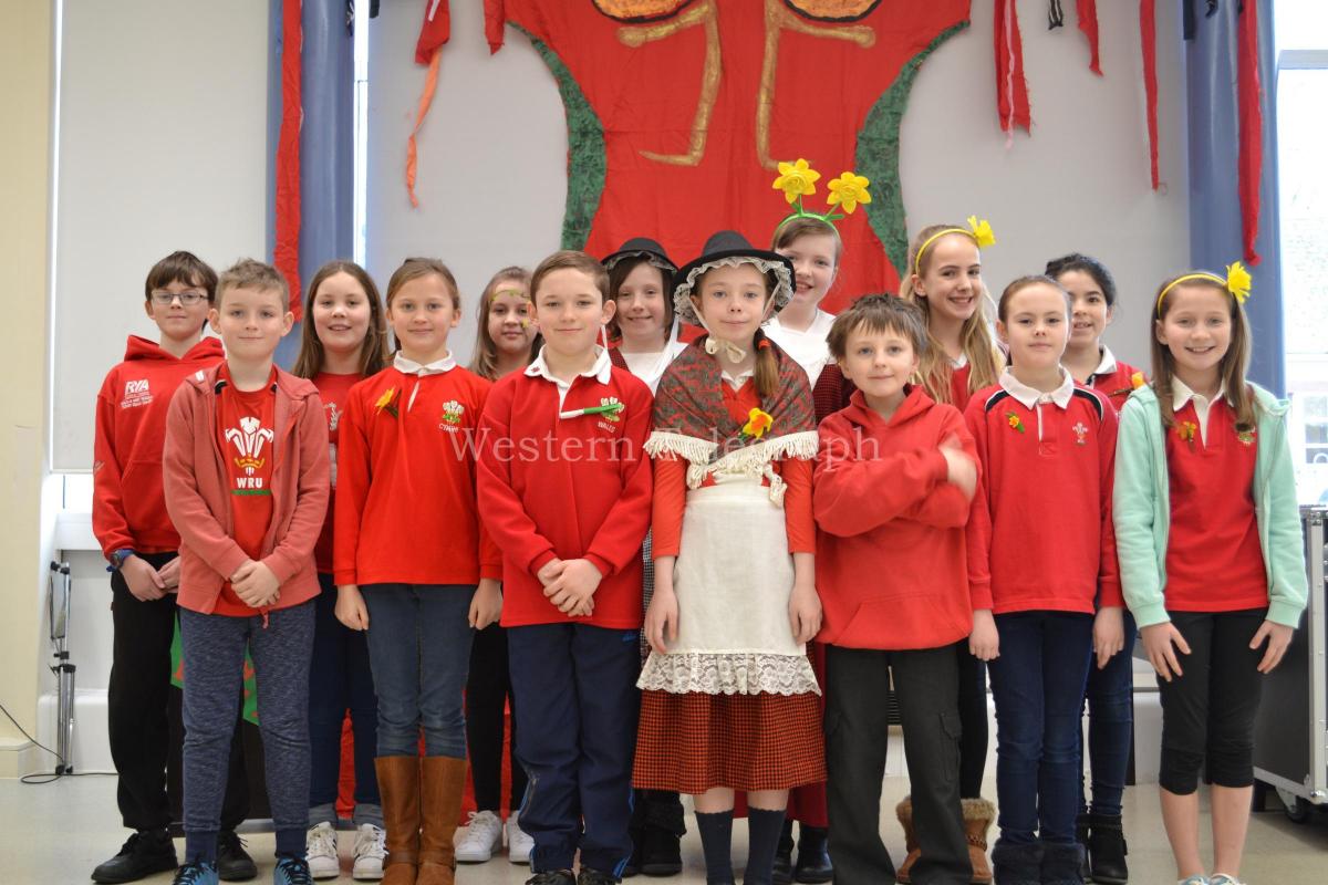 St David's Day 2017. PICTURE: Western Telegraph