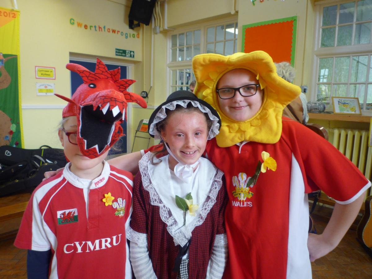 St David's Day 2017 in North Pembrokeshire. PICTURE: Western Telegraph
