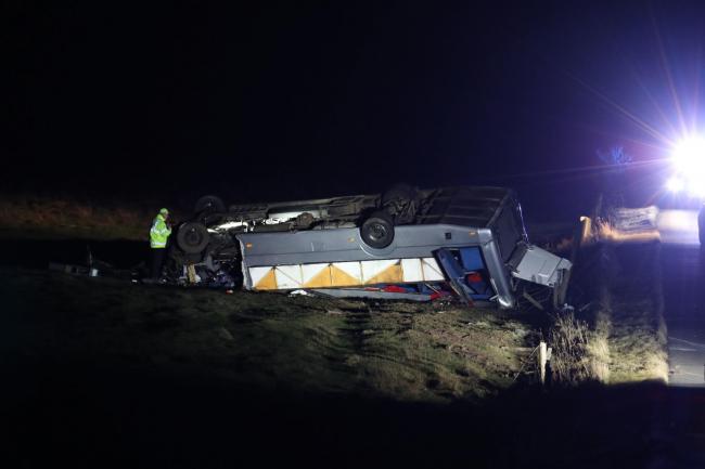 Scottish minibus crash